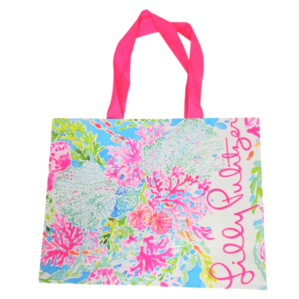 Lilly Pulitzer Paper Gift Bags 2 Styles - Picture 3 of 6